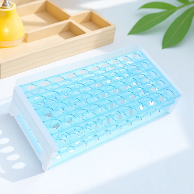 Test Tube Rack 3-Tier Plastic  - Lab Equipment ulasan dan harga