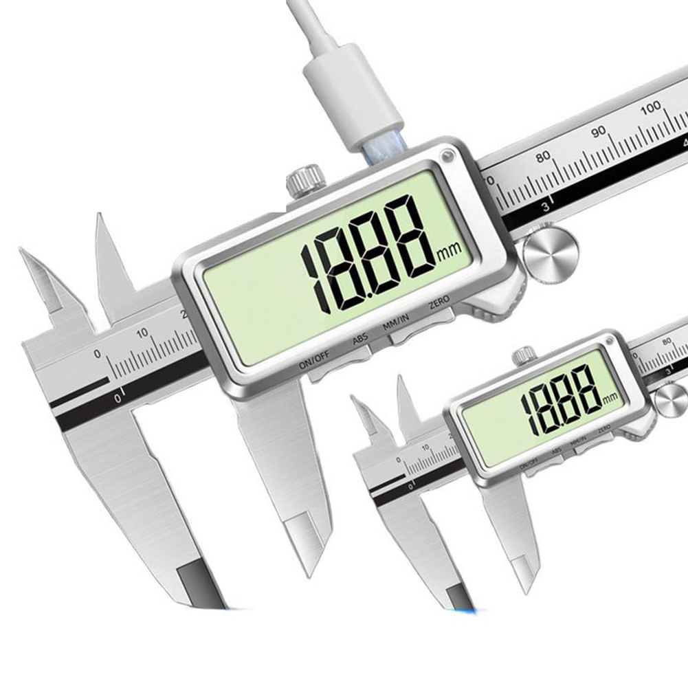 Rechargeable Digital Vernier C - Digital Caliper 150Mm Stainless Steel ulasan dan harga