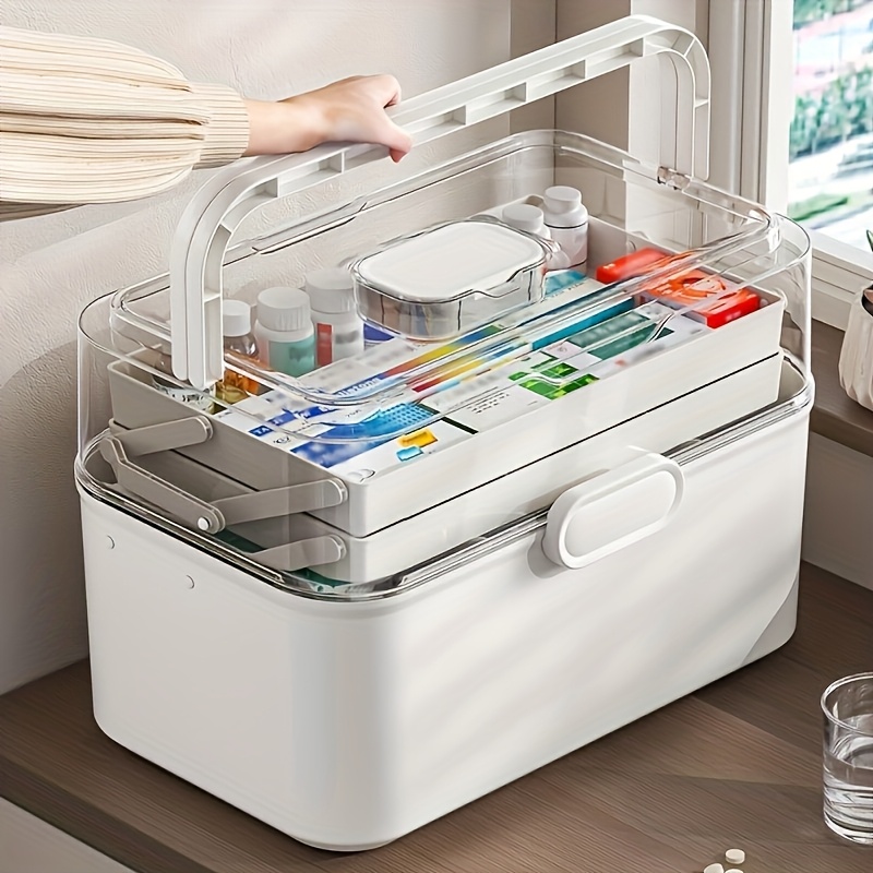 Large Capacity Clear Lid Medic - Medical Supplies ulasan dan harga