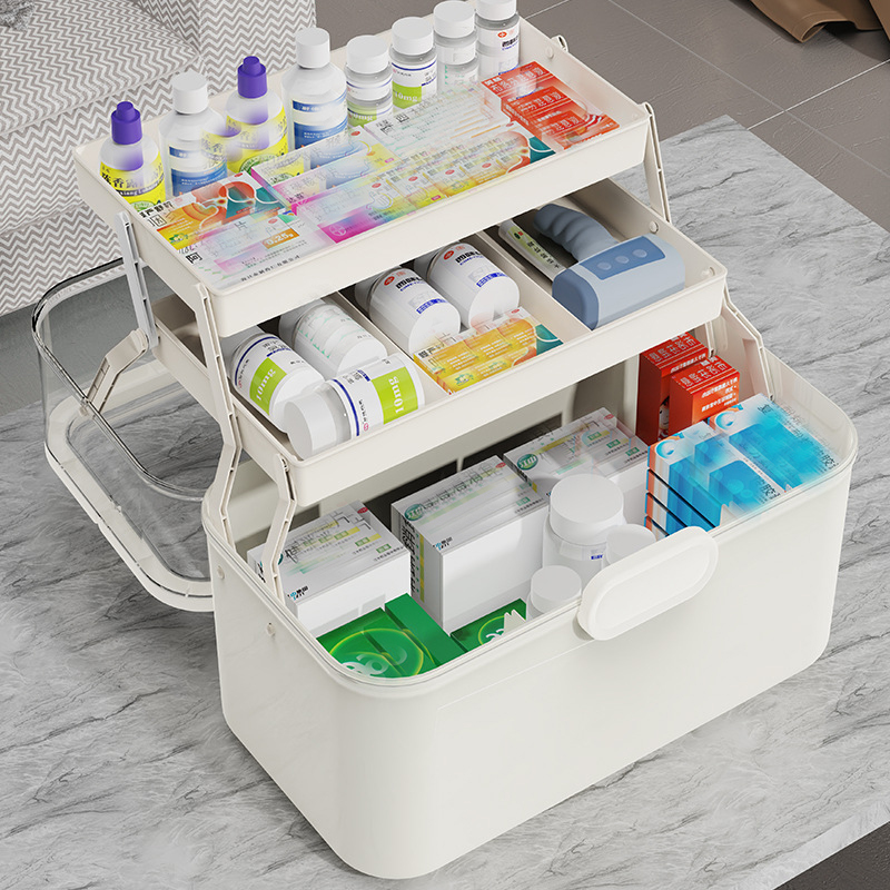 Large Capacity Clear Lid Medic - Medical Supplies ulasan dan harga
