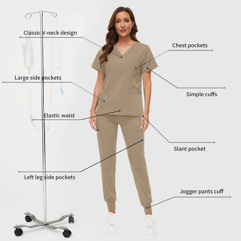 Hospital Doctor Scrubs Set Who - Medical Supplies ulasan dan harga